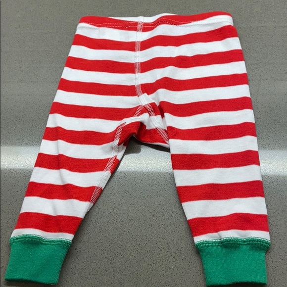 Hannah Anderson red/green striped pj’s NWT 6-9M - Picture 3 of 3